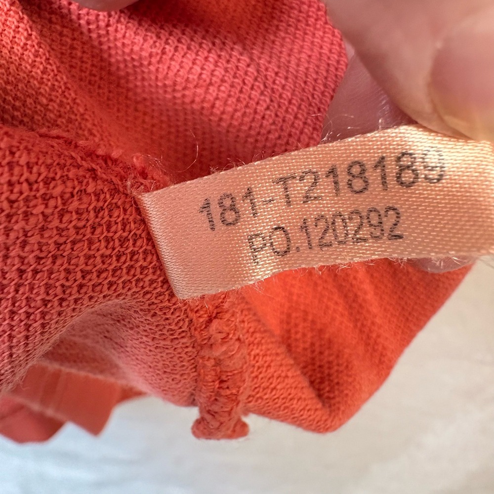 Tommy Bahama Shirt Men Lg Orange Polo Relaxation Specialist TB 93 Pima Cotton - Picture 7 of 10